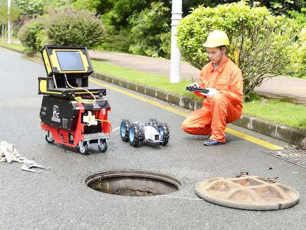前海街道管道机器人检测