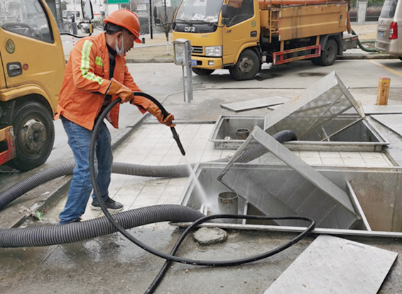 前海街道隔油池清理