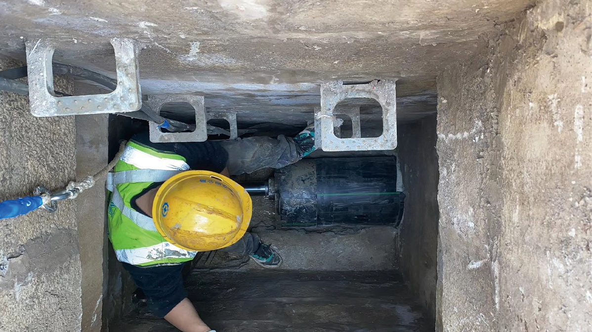 前海街道HDPE短管内衬法